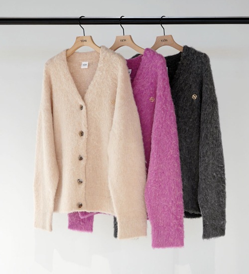 ��20��OFF�ա�YENN/������ۥ���ѥ��ߥå��������ǥ�����/ALPACA MIX CARDIGAN(Y254-91122)�ڥ���󥻥����ʸ��Բġ�