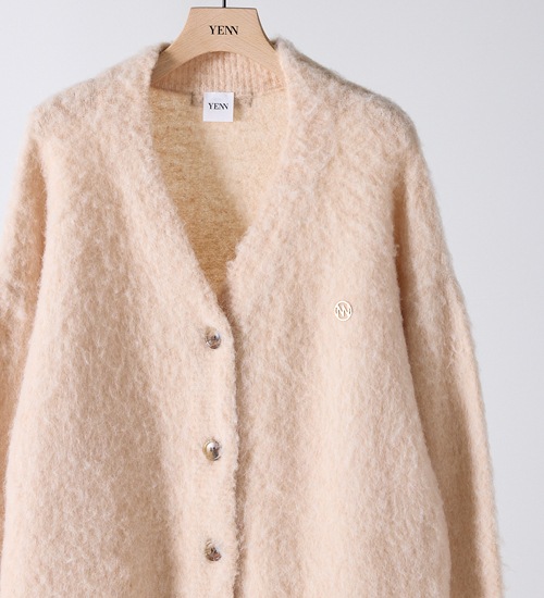 ��20��OFF�ա�YENN/������ۥ���ѥ��ߥå��������ǥ�����/ALPACA MIX CARDIGAN(Y254-91122)�ڥ���󥻥����ʸ��Բġ�