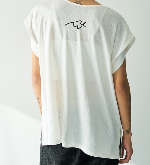 YENN ������ �ĥ����ȥץ���T����� TWIST PRINT TEE
