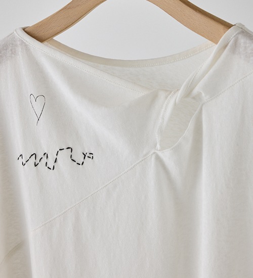 YENN ������ �ĥ����ȥץ���T����� TWIST PRINT TEE
