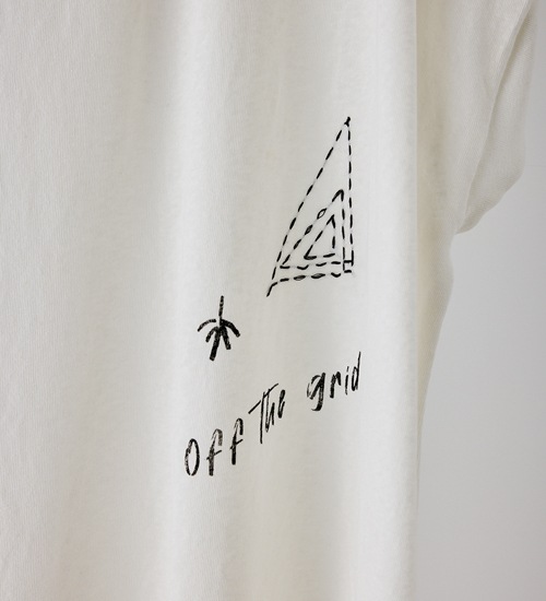 YENN ������ �ĥ����ȥץ���T����� TWIST PRINT TEE
