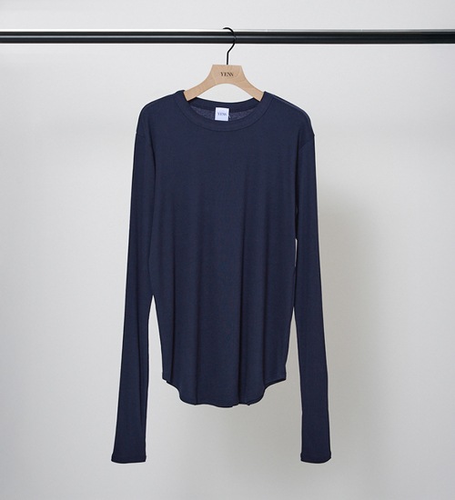 ��YENN/������ۥ��åȥ��֥���T/COTTON RIB LONG TEE(Y244-81090)