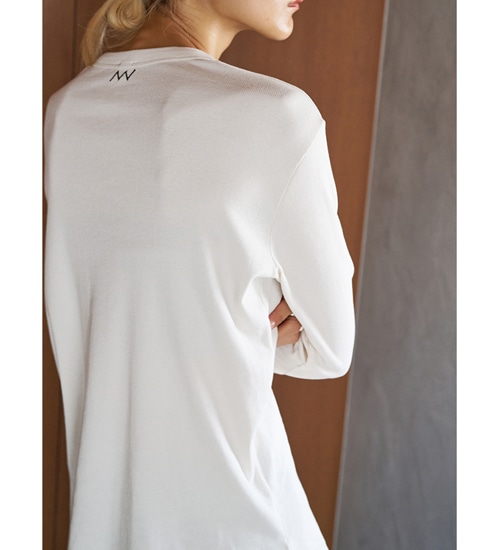 ��YENN/������ۥ��åȥ��֥���T/COTTON RIB LONG TEE(Y244-81090)
