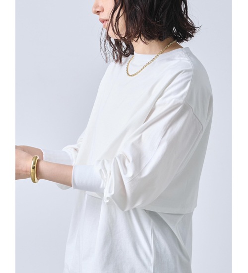 ��20��OFF�ա�kha:ki/�������ۥ쥤�䡼�ɥȥå�/LAYRED TOP�ڥ���󥻥����ʸ��Բġ�