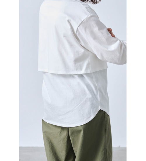 ��20��OFF�ա�kha:ki/�������ۥ쥤�䡼�ɥȥå�/LAYRED TOP�ڥ���󥻥����ʸ��Բġ�