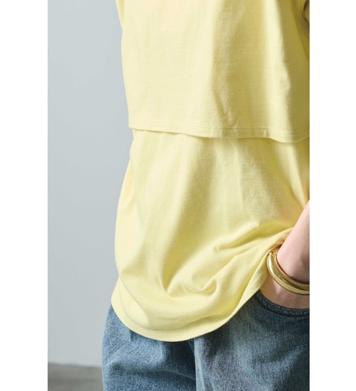 ��20��OFF�ա�kha:ki/�������ۥ쥤�䡼�ɥȥå�/LAYRED TOP�ڥ���󥻥����ʸ��Բġ�