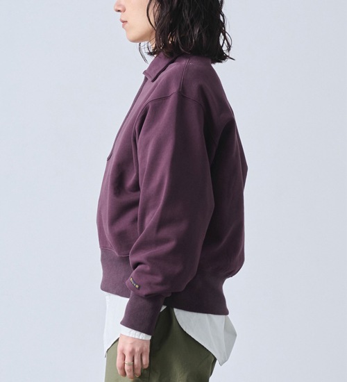 ��20��OFF�ա�kha:ki/�������ۥϡ��ե��åץ������åȥ����/HALF ZIP SWEAT SHIRTS�ڥ���󥻥����ʸ��Բġ�