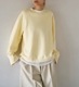 20OFFաYENN/ۥ磻ɥեåȥ/WIDE CUFF SWEATSHIRT(Y251-81020)ڥ󥻥ʸԲġ