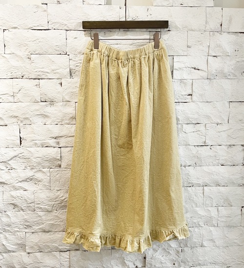 ��20��OFF�ա�LABORATORY/��ܥ쥤�ȥ꡼�ۥ�����ơ��������ɥե�륹������/VINTAGE CORDS FRILL SKIRT�ڥ���󥻥����ʸ��Բġ�