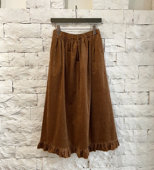 ��20��OFF�ա�LABORATORY/��ܥ쥤�ȥ꡼�ۥ�����ơ��������ɥե�륹������/VINTAGE CORDS FRILL SKIRT�ڥ���󥻥����ʸ��Բġ�