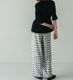 ��20��OFF��WHYTO. �ۥ磻�� ���㥬���ɥ磻�ɥѥ�� jacquard wide pants�ڥ���󥻥����ʸ��Բġ�