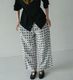 ��20��OFF��WHYTO. �ۥ磻�� ���㥬���ɥ磻�ɥѥ�� jacquard wide pants�ڥ���󥻥����ʸ��Բġ�