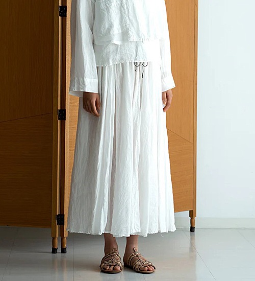 ��20��OFF�ա�MANON/�ޥΥ�ۥ����С�������ߡ����㥶����������/OVER DYE RAMIE GATHER SKIRT�ڥ���󥻥����ʸ��Բġ�