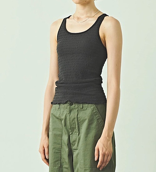 ��20��OFF�ա�kha:ki/�������ۥ������ӡ����㡼����2���������󥯥ȥå�/WAVY JERSEY 2WAY TANK TOP�ڥ���󥻥����ʸ��Բġ�