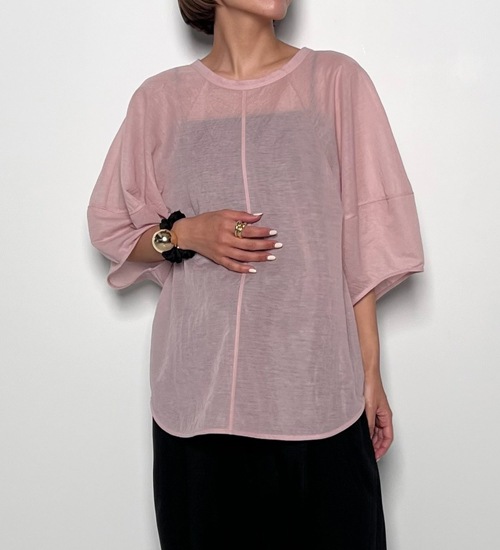 CHIGNON/シニヨン】バルーンスリーブカットブラウス(8753-373KK