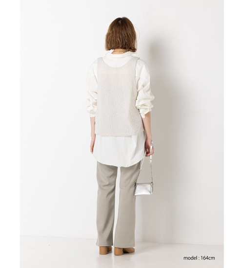YENN ������ ��إ��ϥ�ɥ٥��� MOHAIR HAND VEST