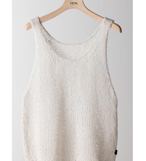 YENN ������ ��إ��ϥ�ɥ٥��� MOHAIR HAND VEST