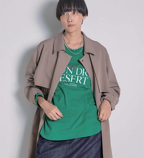 ��CHIGNON/���˥���LAUNDRYȯˢ����Tee(8456-497KK)