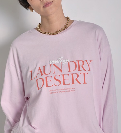 ��CHIGNON/���˥���LAUNDRYȯˢ����Tee(8456-497KK)