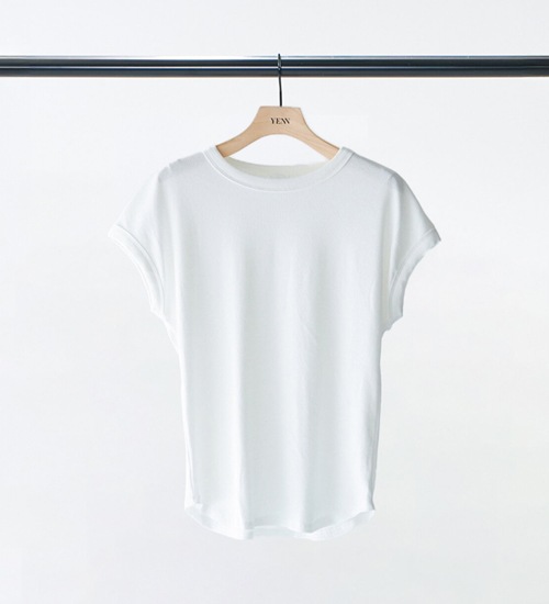 YENN ������ ���硼�ȥ��꡼�֥��T SHORT SLEEVE RIB TEE