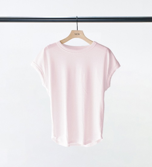 YENN ������ ���硼�ȥ��꡼�֥��T SHORT SLEEVE RIB TEE