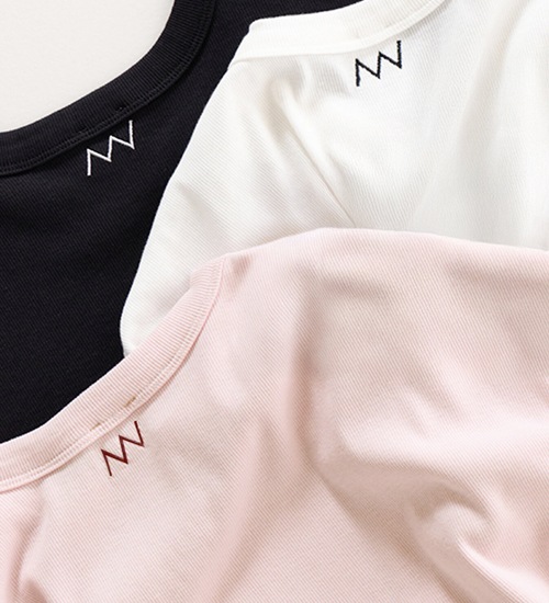 YENN ������ ���硼�ȥ��꡼�֥��T SHORT SLEEVE RIB TEE