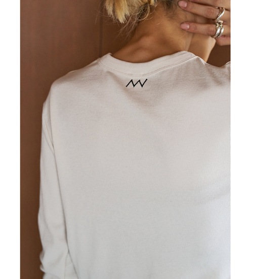 YENN ������ ���åȥ��֥���T COTTON RIB LONG TEE