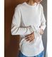 YENN ������ ���åȥ��֥���T COTTON RIB LONG TEE