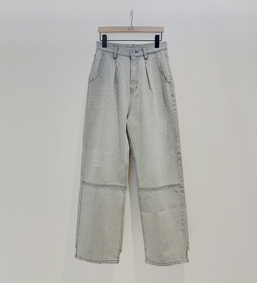 ��YENN/������ۥϥ��饤�����å��磻�ɥѥ��/HIGH RISE TUCK WIDE PANTS(Y252-31067)