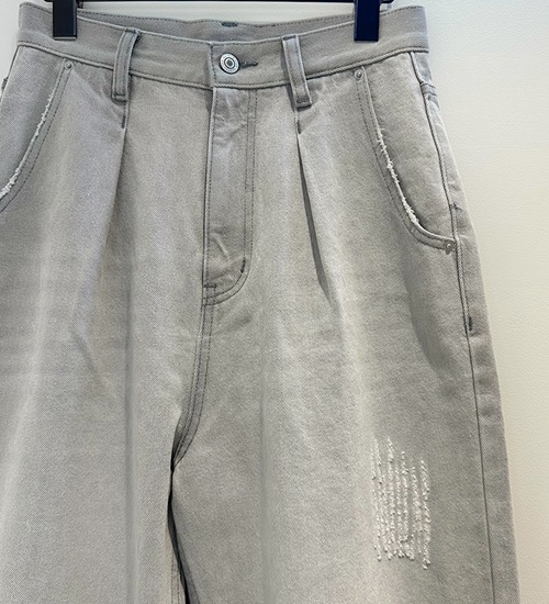 ��YENN/������ۥϥ��饤�����å��磻�ɥѥ��/HIGH RISE TUCK WIDE PANTS(Y252-31067)