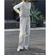 ��YENN/������ۥϥ��饤�����å��磻�ɥѥ��/HIGH RISE TUCK WIDE PANTS(Y252-31067)