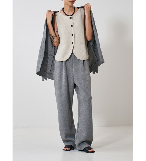 ��YENN/������ۥ��ݥ�ǥ��å��奿�å��ѥ��/SPONDISH TUCK PT(Y261-31011)