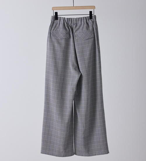 ��YENN/������ۥץ쥤�ɥ��å����������ѥ��/PLAID TUCK EASY PT(Y261-31008)