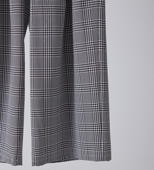��YENN/������ۥץ쥤�ɥ��å����������ѥ��/PLAID TUCK EASY PT(Y261-31008)