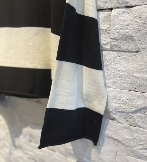 ��20��OFF�ա�LABORATORY/��ܥ쥤�ȥ꡼�ۥ磻�ɥܡ������˥åȥץ륪���С�/WIDE BORDER KNIT PULL OVER�ڥ���󥻥����ʸ��Բġ�