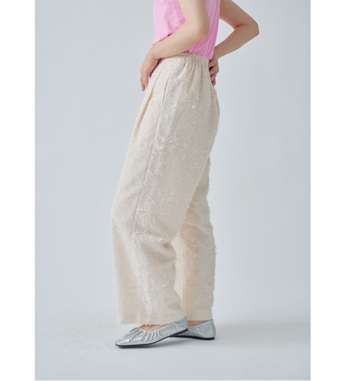 ��30��OFF��WHITO. �ۥ磻�� ���㥬���ɥ���å��� JACQUARD SLACKS�ڥ���󥻥����ʸ��Բġ�