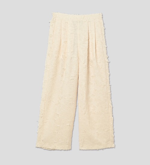 ��30��OFF��WHITO. �ۥ磻�� ���㥬���ɥ���å��� JACQUARD SLACKS�ڥ���󥻥����ʸ��Բġ�