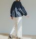 ��30��OFF��WHITO. �ۥ磻�� ���㥬���ɥ���å��� JACQUARD SLACKS�ڥ���󥻥����ʸ��Բġ�