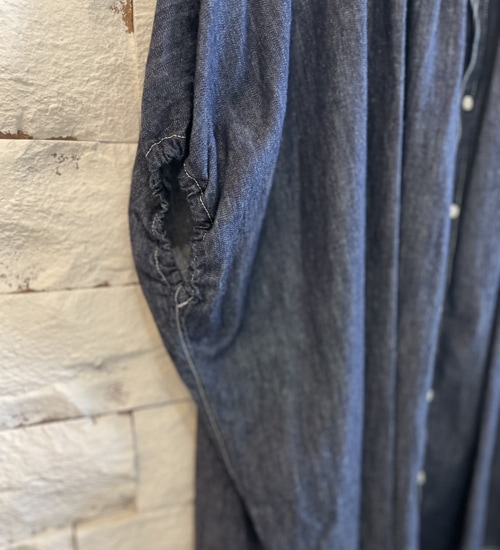 ��MANON/�ޥΥ�ۥ��������� �ǥ˥� ���ߥ��륷���/SQUARE DENIM AMICAL SHT