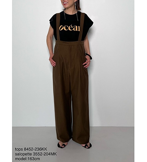 CHIGNON シニヨン スクエアサロペット CHIGNON シニヨン スクエアサロペット