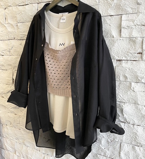 ��20��OFF�ա�MANON/�ޥΥ�ۥ������ܥ���ե����ĥ����륷���/SHEER VOIL FRENCH TWILL SHT�ڥ���󥻥����ʸ��Բġ�