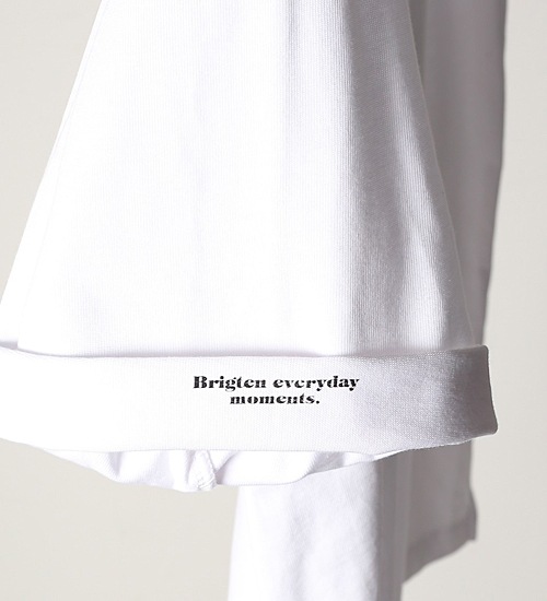 ��WHYTO./�ۥ磻�ȡ�2WAY�ץ���T�����/2WAY PRINT TEE MOMENT