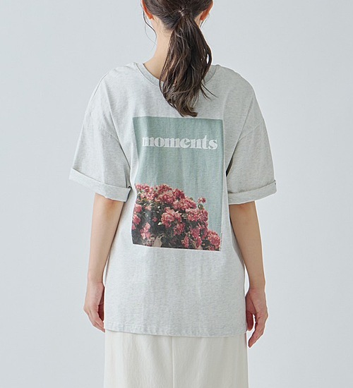 ��WHYTO./�ۥ磻�ȡ�2WAY�ץ���T�����/2WAY PRINT TEE MOMENT