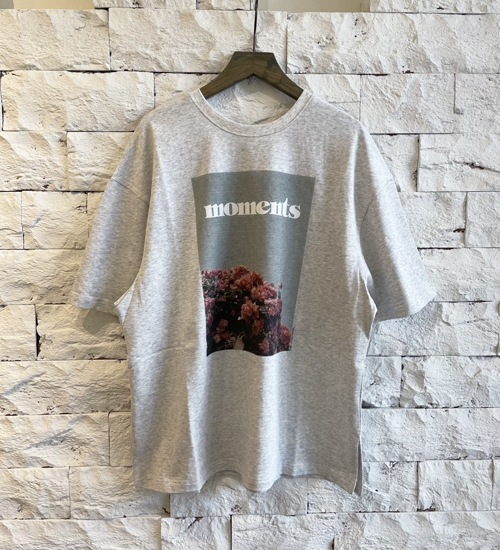 ��WHYTO./�ۥ磻�ȡ�2WAY�ץ���T�����/2WAY PRINT TEE MOMENT