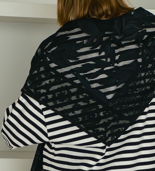 ��WHYTO./�ۥ磻�ȡۥ졼������ӥ͡�����󥭥�ߥ�����/lace combination camisole