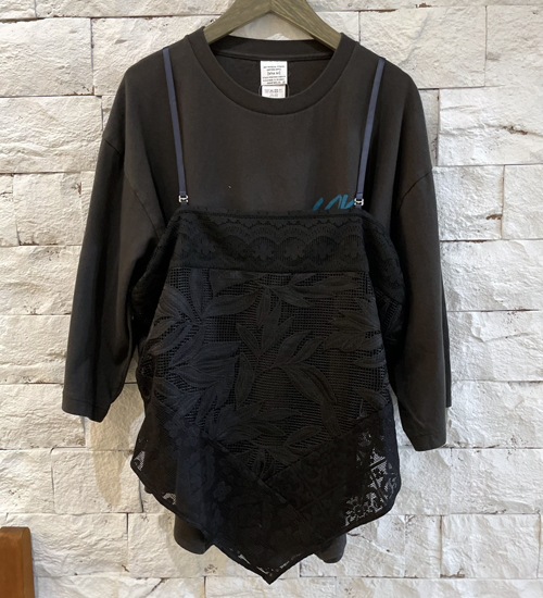 ��WHYTO./�ۥ磻�ȡۥ졼������ӥ͡�����󥭥�ߥ�����/lace combination camisole