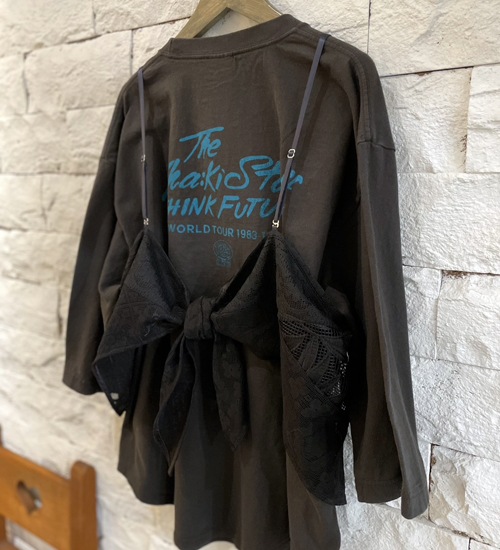 ��WHYTO./�ۥ磻�ȡۥ졼������ӥ͡�����󥭥�ߥ�����/lace combination camisole