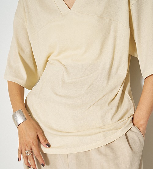 ��30��OFF�ա�YENN/�������2WAY V�ͥå��ȥåץ�/2WAY V-NECK TOPS(Y252-82034)�ڥ���󥻥����ʸ��Բġ�