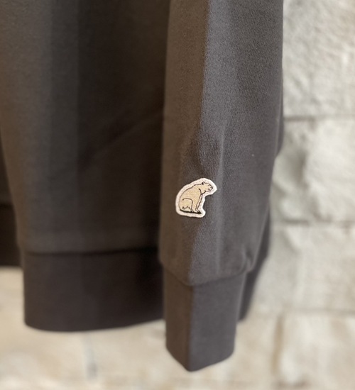 ��LABORATORY/��ܥ쥤�ȥ꡼�ۥ��Υ˥ޥ��ۥ磻�ȥ٥����֥��ɥ������åȥץ륪���С�/ANONYMOUS WHITE BEAR BRAND SWEAT PULL OVER(LA 445)