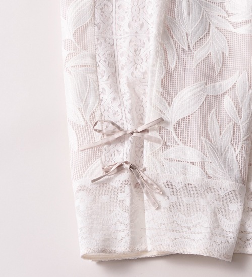 ��WHYTO./�ۥ磻�ȡۥ졼������ӥ͡������ѥ��/lace combination pants